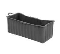 VANZACK Récupérateur de Graisse Silicone Réutilisable pour Grill Doublure de Bac à Graisse Accessoire de Plaque de Cuisson Facile Installer