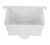 VANZACK Récupérateur d'Eau de Pluie PVC 110X75 MM Accessoire de Descente de Gouttière Système de Collecte d'Eau Pluviale pour Jardin et Toiture Kit de Raccordement Étanche et Solide