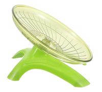 VANZACK Roue De Course Silencieuse pour Hamster Taille pour Gerbilles Souris Chinchillas Cochons d'Inde Verte