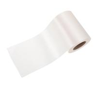 VANZACK Ruban de Satin Beige Large 4 Pouces 22 Yards pour Cérémonie | Polyester à Finition Lisse, pour Coupe D’inauguration, Nœuds, Couture et Bouquet de Mariage