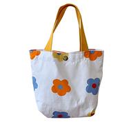 VANZACK Sac à Main Mini Toile Simple Pochette de Rangement et Confortable pour Femme Sac Cabas