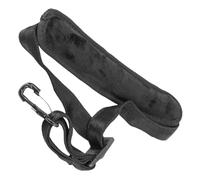VANZACK Sangle Saxophone Alto Peluche Noir Confortable et Remplacement de Bandoulière pour Sax Lanyard Harnais Rembourré pour Saxophone Alto Ténor et Soprano
