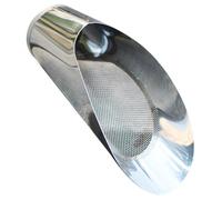 VANZACK Scoop à Terre Acier Inoxydable Tamis Intégré pour Jardinage Outil de Jardinage Ergonomique pour Rempotage Facile Séparation Sol Débris