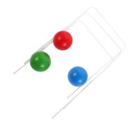 VANZACK Set de Croquet Garçon Fille avec et Arceaux Amovibles Jeu Extérieur pour Jardin Cour et Fête Famille Accessoires de Jeu pour Activités Plein Air