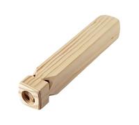 VANZACK Sifflet Bois Musical pour Garçon Fille Pratique et Professionnel Bois Sifflet Train DIY Sans Motif Cadeau Éducatif pour Garçon et Fille