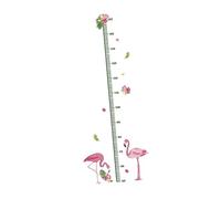 VANZACK Sticker Murale de pour Garçon Fille Toise Autocollante avec Animaux Dessin Décoration Murale Colorée et Imperméable pour Chambre Garçon Fille Salle de Jeux et École