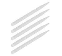 VANZACK Stylet Tactile de précision à Double Pointe Blanc en Plastique avec Technologie Infrarouge, Lot de 5, pour Designers et Bureau à Domicile, réponse Rapide