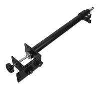 VANZACK Support de Bureau pour Caméra Réglable Aluminium Pied Télescopique pour DSLR Anneau Lumineux et Clip Téléphone Fixation Multi-Usage pour Vidéo Streaming et Maquillage