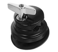 VANZACK Support de Pied de Tom Floor Tom Ajustable Fer Argenté pour Kit de Batterie Accessoire Compact pour Batterie et Caisse Claire