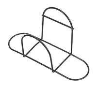 VANZACK Support de Rangement pour Balance Corporelle, Support Mural pour Balance Électronique, Fixation Murale, Fer, Noir, Design à Crochets, pour Routeur, Salle de Bain, Maison