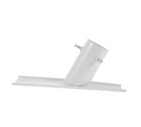 VANZACK Support Panneau Solaire Réglable avec Plateau Stable pour Lampes Solaires Extérieures Mural Facile pour Jardin et Kit Fixation Anticorrosion