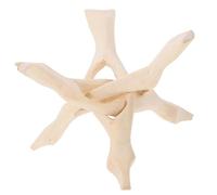 VANZACK Support Trépied Bois Décoratif pour Brûleur d'Arômes Présentoir Bol et Rangement Bijoux Élégant et Résistant pour Maison Bureau et Hôtel