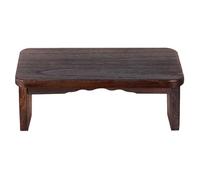 VANZACK Tabouret de Bois Massif Portable Banc Agenouilloir Compact pour Prière et Relaxation Siège Confortable pour Maison et Temple Zen