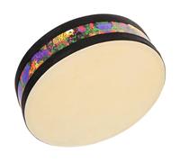 VANZACK Tambour De L’océan 20 Cm En Peau De Mouton, Instrument De Percussion Pour Débutants, Sons D’ondes Apaisants Pour Contemplation, Concerts Et Détente, Tambour Rond Éducatif Adultes