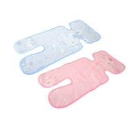 VANZACK Tapis Pour Siège Bébé 71x13 Pouces Double Couche Confortable En Non-tissé Respirant Adapté Aux Sorties En Extérieur Et Chaise Haute