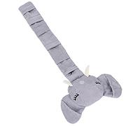 VANZACK Tapis reniflant pour Chien Dog Toys pour Chiens Indestructible Dentition reniflant pour Chiot d'entraînement pour Animaux de Compagnie Peluche Light Grey