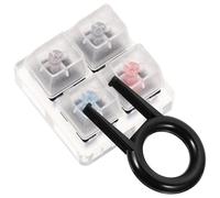 VANZACK Testeur de Clavier Compact avec Base Acrylique pour Commutateurs Cherry Outil Premium de Test de Touches Mécanique Kit Portable pour Professionnels et Couleur Couleur Aléatoire