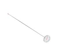 VANZACK Thermomètre de Sol Précis 50 Cm en Acier Inoxydable pour Jardinage et Compost, Outil de Mesure Professionnel de Température du Sol, Détecteur Fiable pour Culture et Entretien