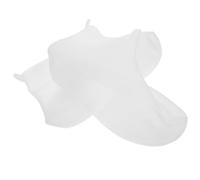 VANZACK Tpe Surchaussures Réutilisables 2 Pièces Imperméables | Design Plastique Transparent, Épaisseur Renforcée, pour Cyclisme et Camping, Hommes et Femmes