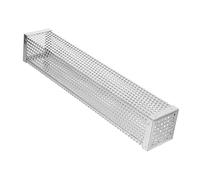 VANZACK Tube De Barbecue en Acier Inoxydable Grillage Fumée Tube De Grillades en Plein Air Tube De Cuisson Compact Tube De Fumage à Froid Tube à Fumer à Usage Quotidien Tube Fumeurs