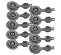 VANZACK Valve d'air pour Objets gonflables en TPU, 10 pièces, Remplacement du Capuchon de la buse d'air pour Matelas pneumatique de Camping, Compatible Polyvalente, pour Camping et