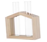 VANZACK Vase à Fleurs Transparent pour Hydroponie Petit Porte Plante Décoratif pour Décor de Table Centre de Propagation Plantes