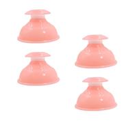 VANZACK Ventouses à Vide en Silicone 4 Pièces pour Thérapie Corporelle Complète, Usage Maison, Portables, Lot de 4 Set de Set de Couleurs Aléatoires Couleur Aléatoire