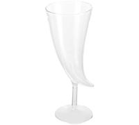 VANZACK Verre à Vin Forme de Lune Verre Transparent Tasse à Boire pour Maison et Restaurant Design Créatif et Multifonction Gobelet Original pour Boissons
