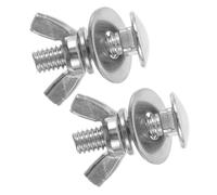 VANZACK Vis Acier Inoxydable pour Fixation Rapide de Plaque Dorsale de Plongée Résistance à Eau Montage sans Outil Prise Ergonomique Confortable