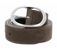 Vanzetti 35mm Full Leather Belt W85 Dark Olive