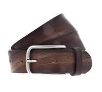 Vanzetti 35mm Full Leather Belt W90 Mid Brown