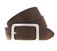 Vanzetti 35mm Full Leather Belt W90 Mid Brown