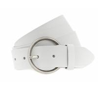 Vanzetti 35mm Full Leather Belt W95 White