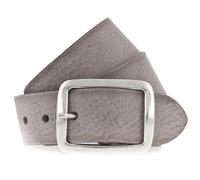 Vanzetti 40mm Full Leather Belt W110 Mouse Gray