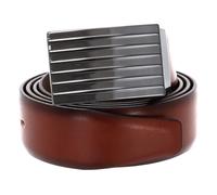 Vanzetti ceinture 35mm Leather Belt W90 Mid Brown