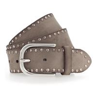 Vanzetti Ceinture à rivets en cuir 100 cm brun