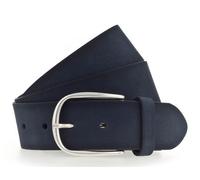 Vanzetti Ceinture bleu foncé en cuir pour femme - 40mm Belt With Airbrushed Edges Night Blue 212328 105 cm