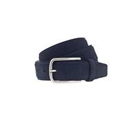 Vanzetti Ceinture en cuir 100 cm bleu