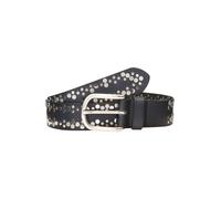 VANZETTI Ceinture bleu marine / argent, Taille 90