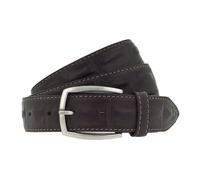 VANZETTI Ceinture brun foncé / argent, Taille 115