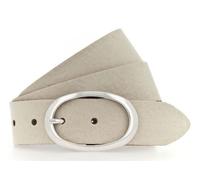 Vanzetti Ceinture crème en cuir pour femme - 35mm Woman's Belt Cream 233215 100 cm