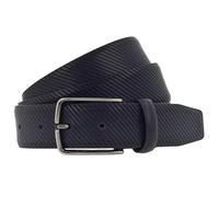 Vanzetti Ceinture en cuir 105 cm bleu