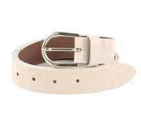 Vanzetti Ceinture en cuir 110 cm beige