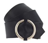 Vanzetti Ceinture en cuir 90 cm noir