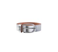 Vanzetti Ceinture Cuir 80 cm couleur argent