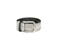 VANZETTI Ceinture en cuir gris clair | 85
