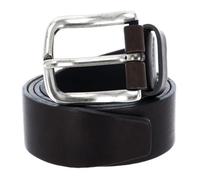 Vanzetti Ceinture gris en cuir pour fille et garçon - 35mm Full Leather Belt 116109 70 cm