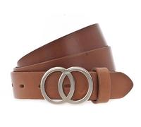Vanzetti Ceinture marron en cuir pour femme - 28mm Leather Belt Cognac 119434 110 cm