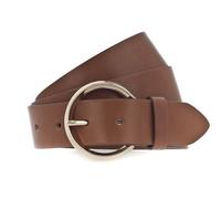 Vanzetti Ceinture marron en cuir pour femme - 35mm Full Leather Belt Baileys 124582 90 cm