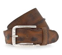 Vanzetti Ceinture marron en cuir pour homme - Denim Love 40mm Full Leather Belt Cognac 211687 100 cm